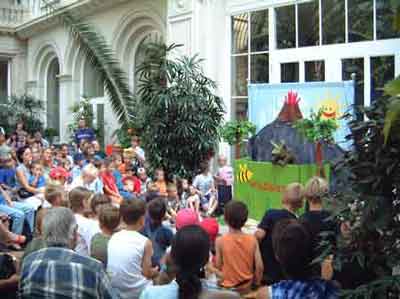 Dino-Theater im Palmengarten